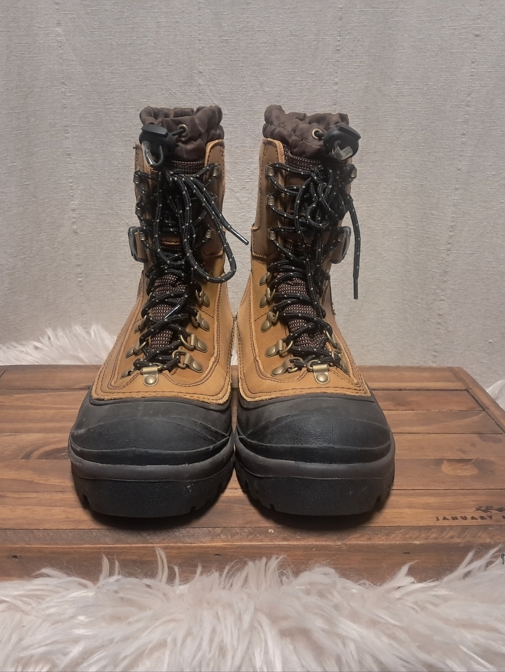 Sorel Conquest Insulated Waterproof Winter Boots Size 8 - Picture 2 of 10